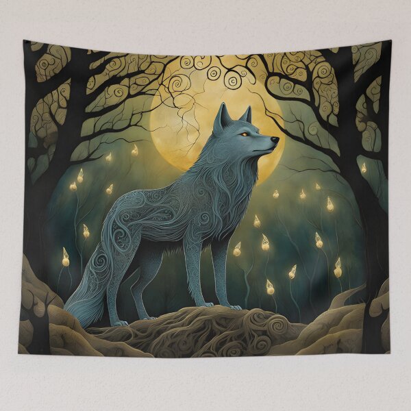 Item preview, Wolf Full Moon designed and sold by Filotecnia.