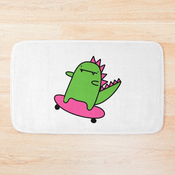 Item preview, Dino on a skateboard designed and sold by HummingGhost.