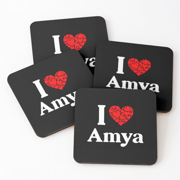 Item preview, Amya Heart - I Love Amya designed and sold by MiraclePitts.