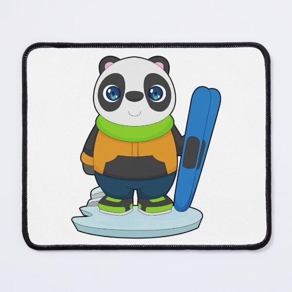 Item preview, Panda Skier Ski designed and sold by Snabdesign84.