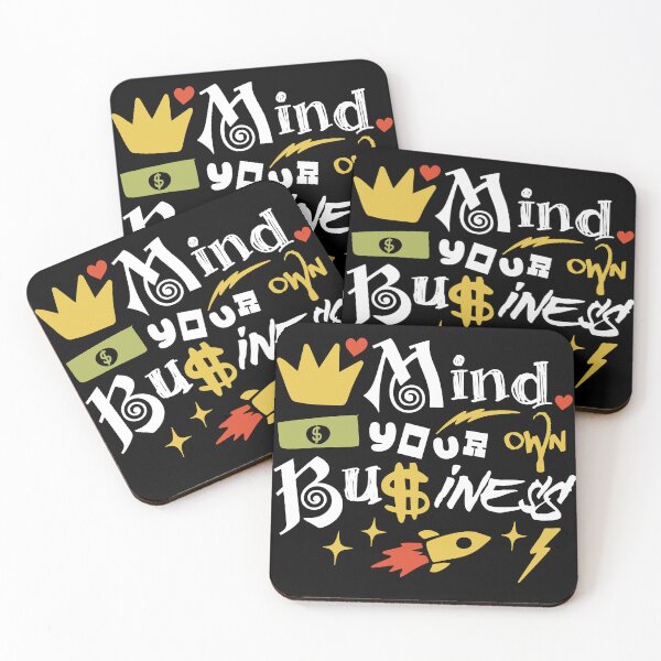 Item preview, Mind Your Own Business Gift designed and sold by InkyGenies.