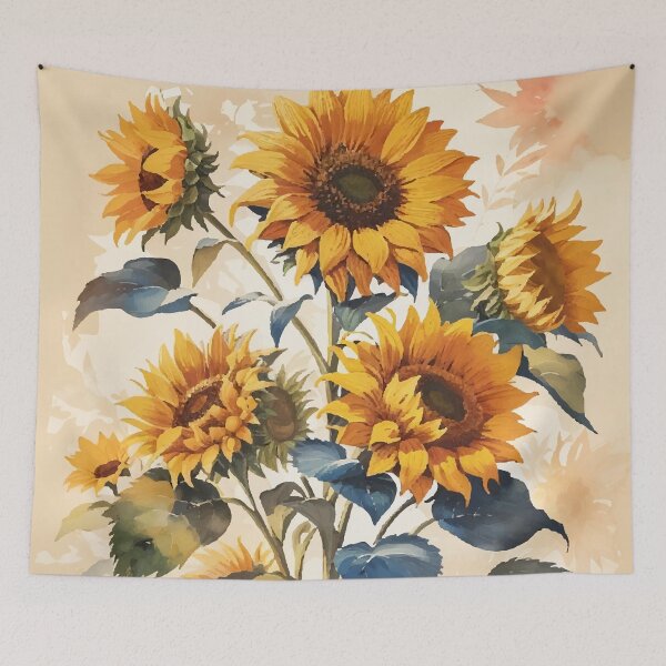 Item preview, Yellow Sunflower designed and sold by CatCoconut-Art.