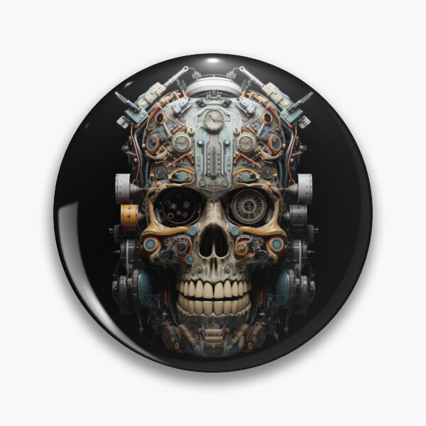 Item preview, Strange Cyberpunk Skull designed and sold by AnnaMDesign.