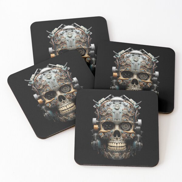 Item preview, Strange Cyberpunk Skull designed and sold by AnnaMDesign.