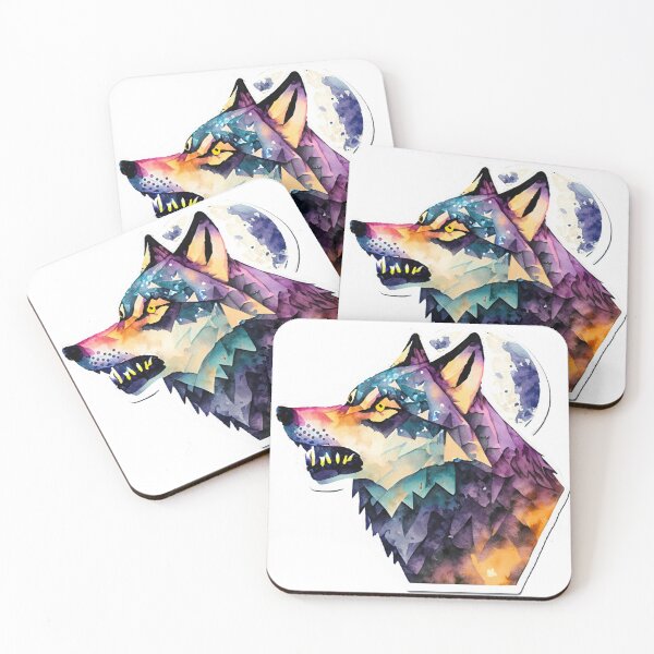 Item preview, wolf at night designed and sold by czarnyfeniks.