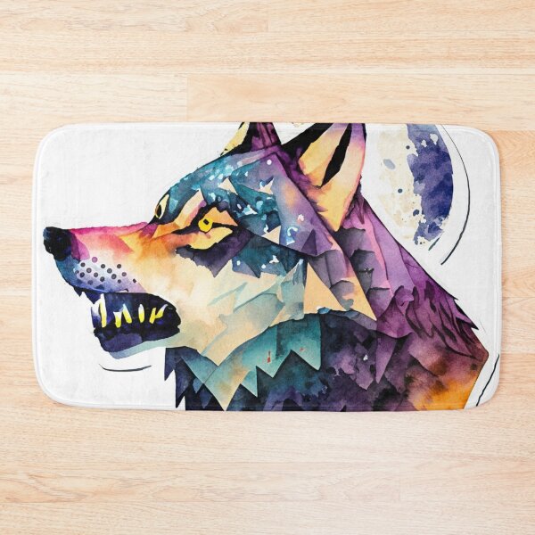 Item preview, wolf at night designed and sold by czarnyfeniks.