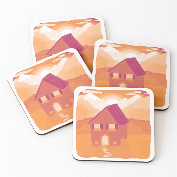 Item preview, house in the mountains designed and sold by ChallaDesign.