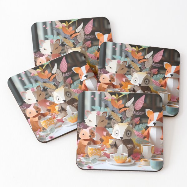 Item preview, A paper tea party designed and sold by LittleFirework.