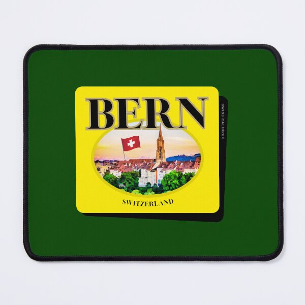 Item preview, Bern Switzerland City Travel, Visit Hotels in Bern, Bears, Vintage Swiss Old town, and best Berne places for Tourism & Sightseeing in winter, Souvenirs from Bern Switz, Touring Wengen, I Love Bern designed and sold by SwissCalibre.