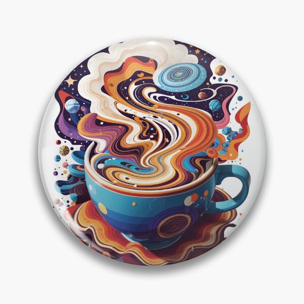 Item preview, Galaxy in a coffee cup designed and sold by ratchawoot.