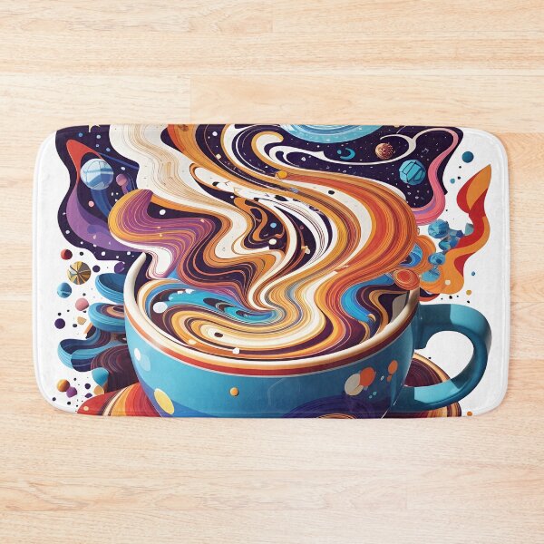 Item preview, Galaxy in a coffee cup designed and sold by ratchawoot.
