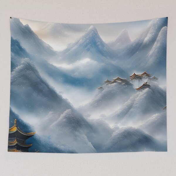 Item preview, Chinese Mountain and Water Landscape Painting - Chinese painting designed and sold by joejiing.
