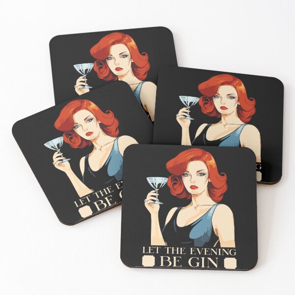 Item preview, Let the evening be gin designed and sold by EmmiFoxDesigns.