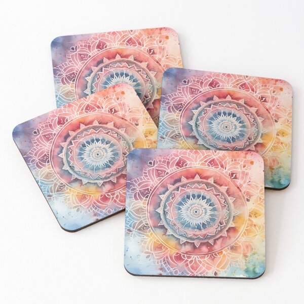 Item preview, Magic mandala in watercolors designed and sold by VeronicArt85.