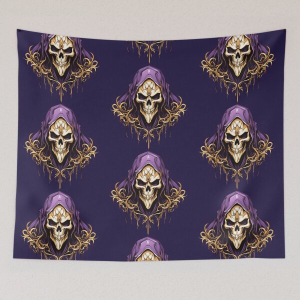 Item preview, Gothic Grim Reaper Skull designed and sold by Sturdust.