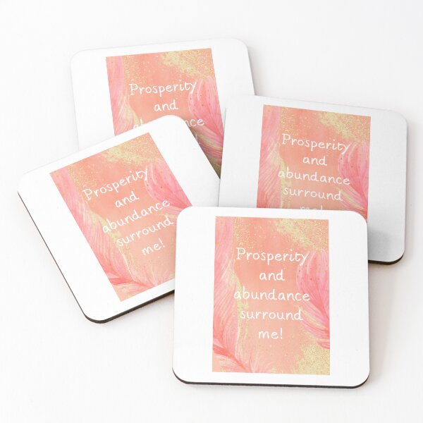 Item preview, Prosperity and Abundance Surround Me Affirmation designed and sold by What Your Mind Needs.