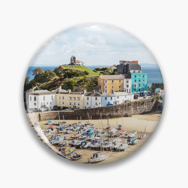 Item preview, Pastel Houses, Tenby, Wales designed and sold by Paul Thompson Photography.