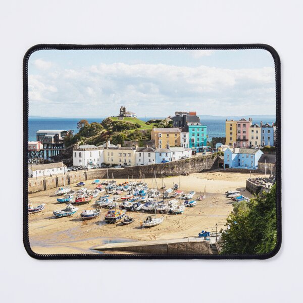 Item preview, Pastel Houses, Tenby, Wales designed and sold by Paul Thompson Photography.