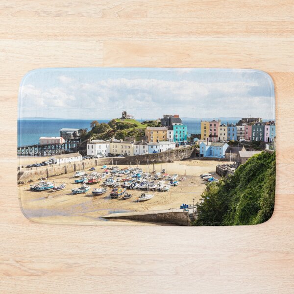 Item preview, Pastel Houses, Tenby, Wales designed and sold by Paul Thompson Photography.