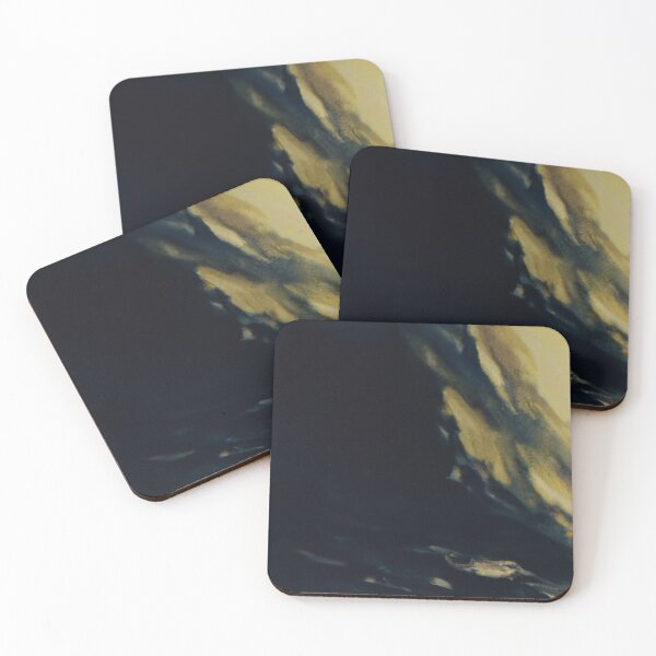 Item preview, Abstract paintings are dominated by dark colors designed and sold by tearbytea.