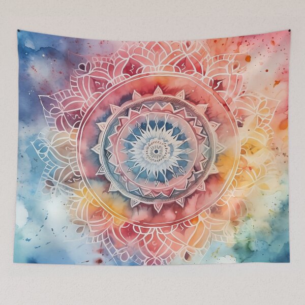 Item preview, Magic mandala in watercolors designed and sold by VeronicArt85.