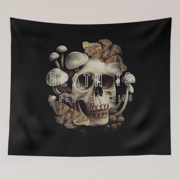 Item preview, Death is a new beginning designed and sold by Beyond The Veil.