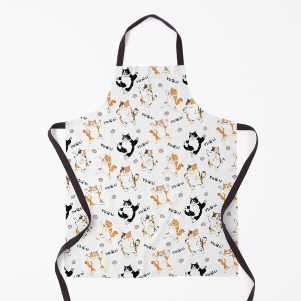 Item preview, Funny Dancing Cats Seamless Pattern, Kitten Paw designed and sold by Peach-Design.