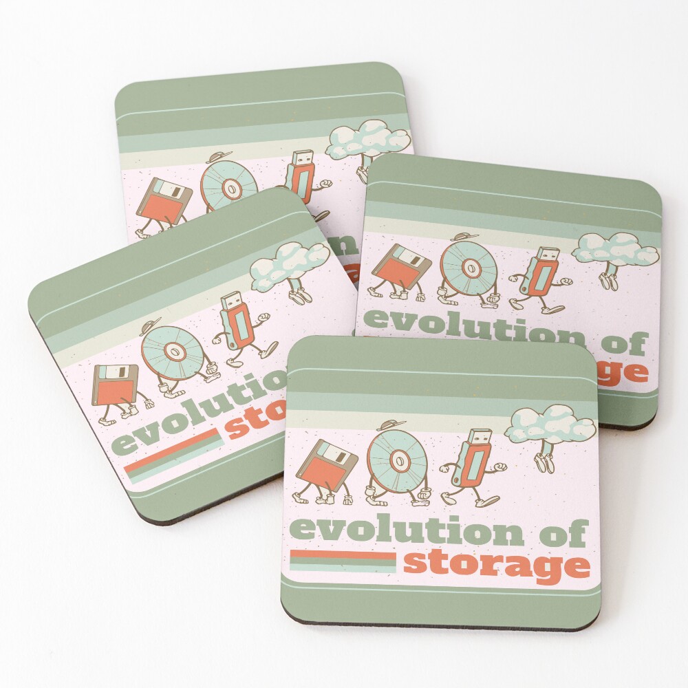 Item preview, Coasters (Set of 4) designed and sold by EdStark.