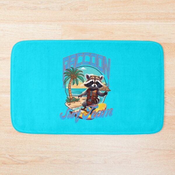 Item preview, A cool raccoon surfboarding designed and sold by Animal world designs.