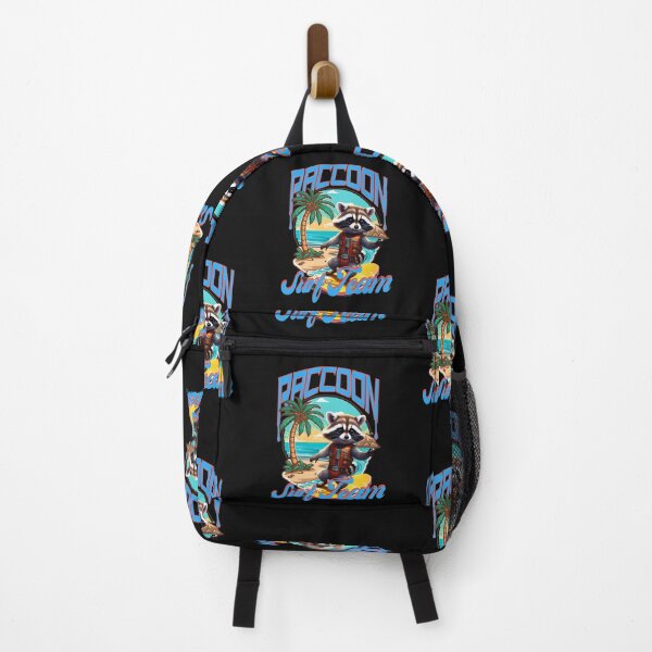Item preview, A cool raccoon surfboarding designed and sold by Animal world designs.