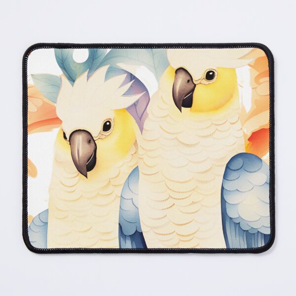 Item preview, Australian Parrots in Yellow Shades designed and sold by TeeGeeTees.
