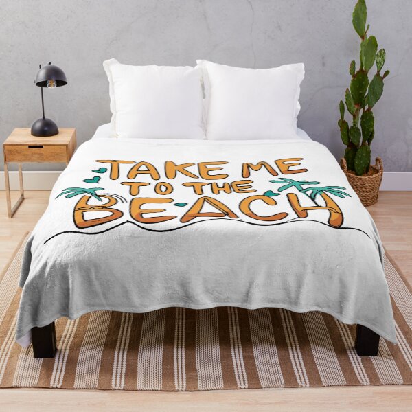 Item preview, Take me to the Beach - Beach Theme Retro Summer Ocean Lovers designed and sold by stickercuffs.