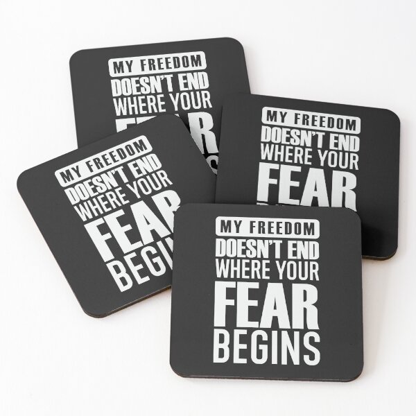Item preview, My Freedom Doesn't End Where Your Fear Begins designed and sold by CatsCrew.
