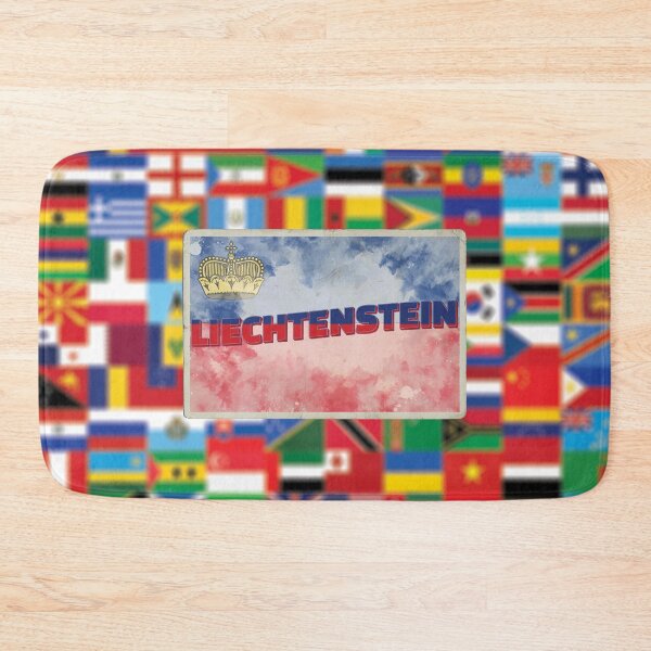 Item preview, Liechtenstein Vintage style retro souvenir designed and sold by DeveloperProp0.
