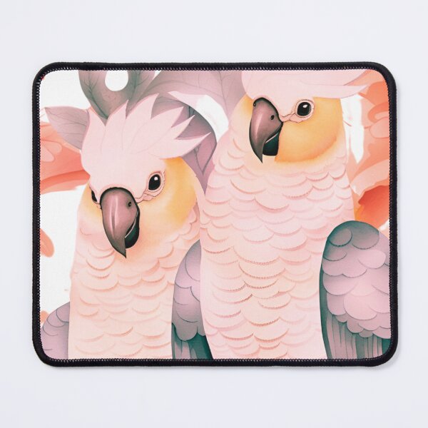 Item preview, Australian Parrots in Pink Shades designed and sold by TeeGeeTees.