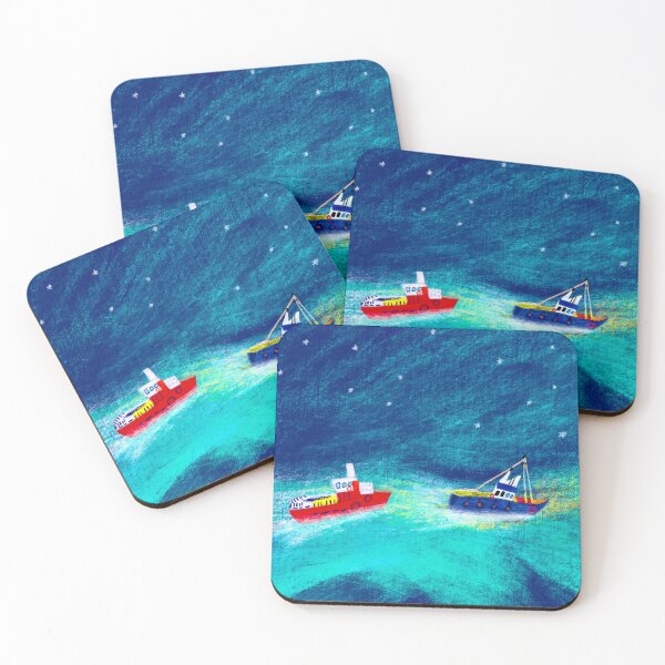 Item preview, Starlit Night Sea designed and sold by Leanne Morin.