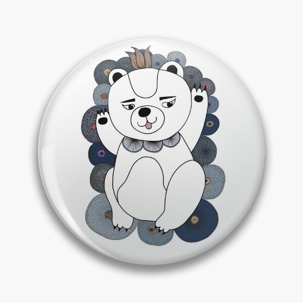 Item preview, Whimsical and Charming: Cute Polar Bear Artwork for a Delightful Style designed and sold by paintthings.