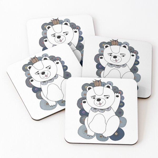 Item preview, Whimsical and Charming: Cute Polar Bear Artwork for a Delightful Style designed and sold by paintthings.