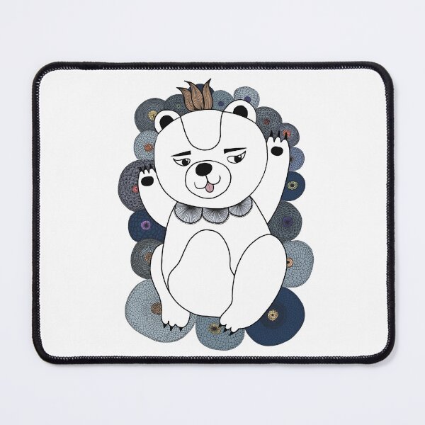 Item preview, Whimsical and Charming: Cute Polar Bear Artwork for a Delightful Style designed and sold by paintthings.