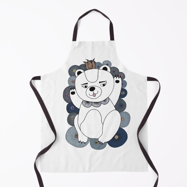 Item preview, Whimsical and Charming: Cute Polar Bear Artwork for a Delightful Style designed and sold by paintthings.
