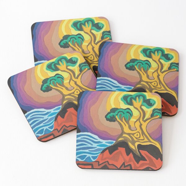 Item preview, Sunset behind a tree  designed and sold by Sophieaillustration .