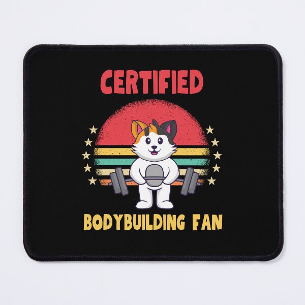 Item preview, Cute certified bodybuilding fan designed and sold by CleanDecor.