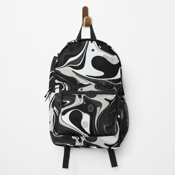 Item preview, Marble Trippy Black And White Modern Pattern designed and sold by MoshieShop.