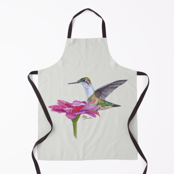 Item preview, Zinnia Loving Humminbird designed and sold by Angeles M. Pomata.