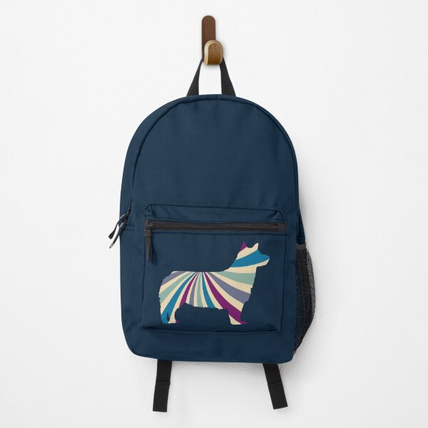 Item preview, Swedish Vallhund Bobtail in Retro pattern designed and sold by ODINDISA.