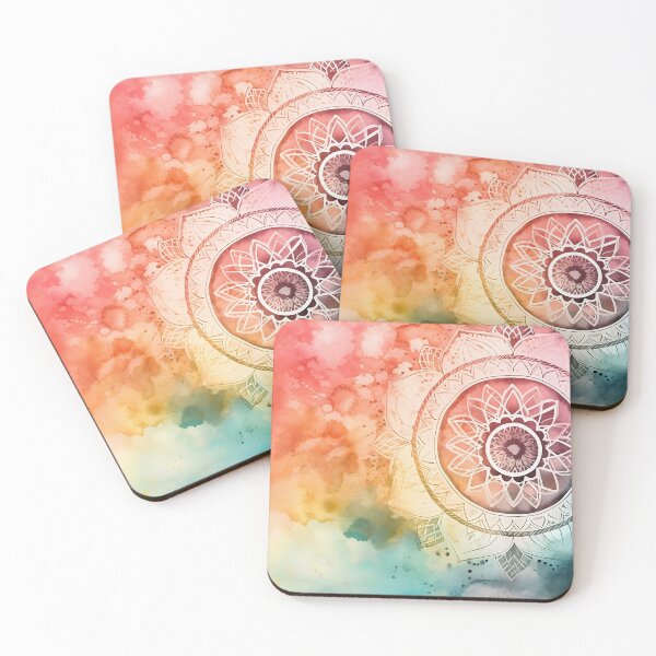 Item preview, Serene Watercolor Mandala designed and sold by VeronicArt85.