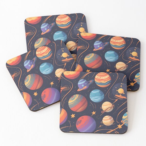 Item preview, Abstract Planets designed and sold by Zeppy.