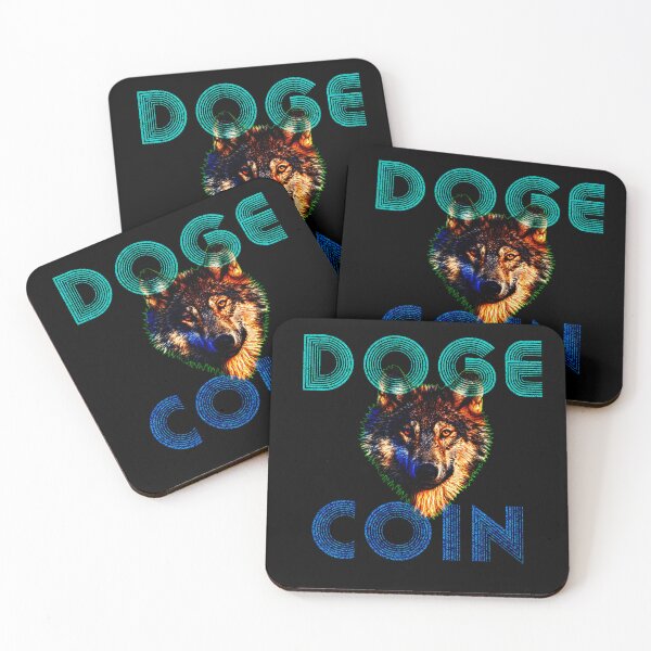 Item preview, Doge coin words with dog head designed and sold by Bigrow.
