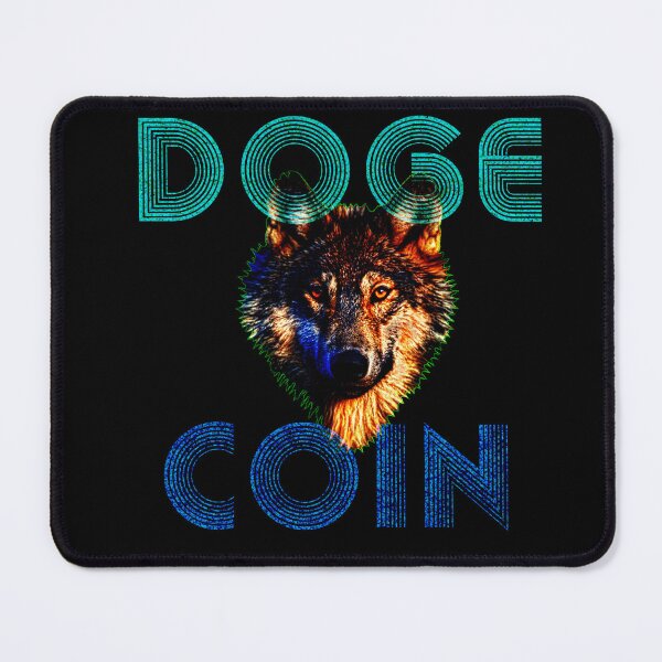Item preview, Doge coin words with dog head designed and sold by Bigrow.