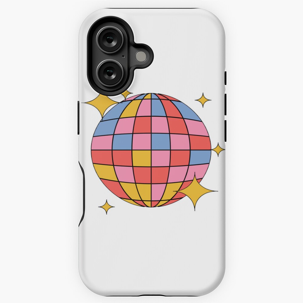 "colorful disco ball" Art Print for Sale by sarahhtaylor | Redbubble